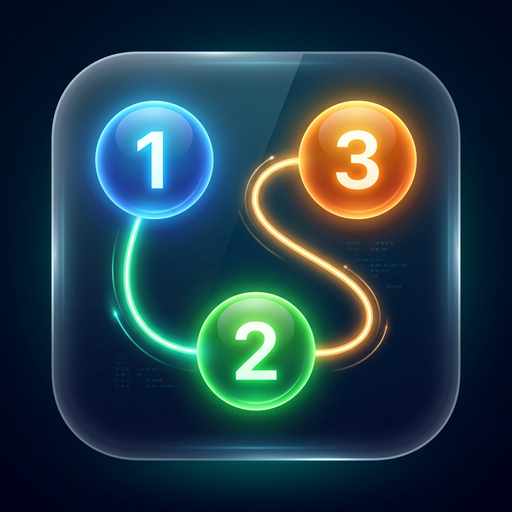 Number Link Puzzle Icon