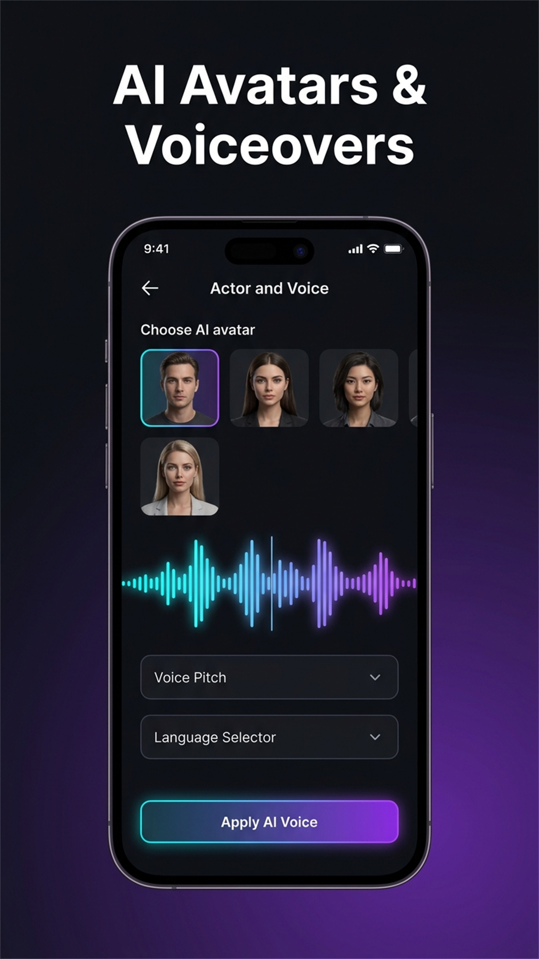 AI Actor and Voice Setup