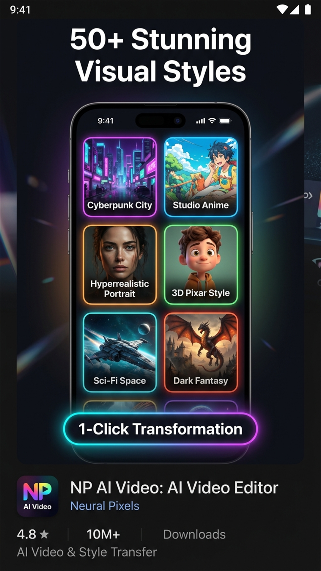 NP AI Video Visual Styles