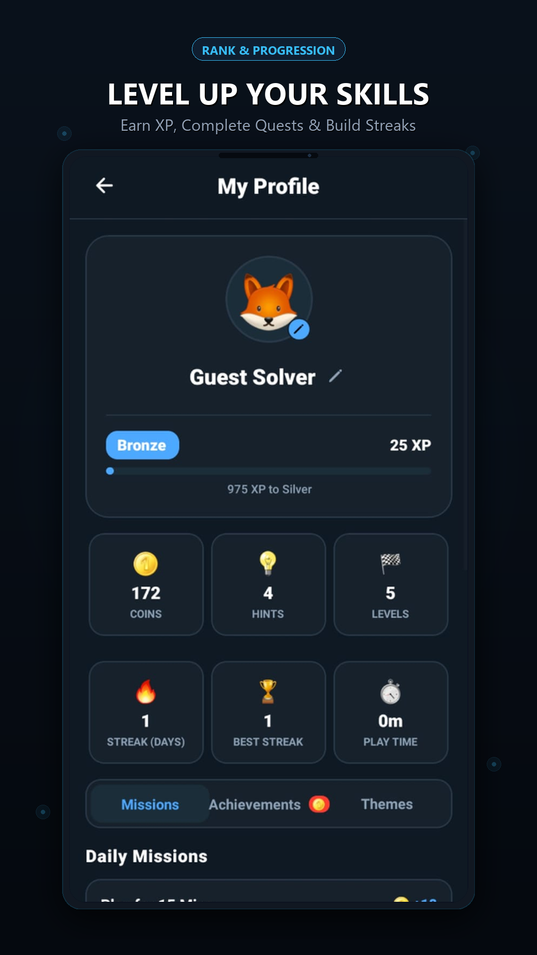 Player Profile & Stats